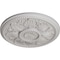 Ekena Millwork Edinburgh Ceiling Medallion (Fits Canopies up to 5 1/4"), 18"OD x 1 3/4"P, Ultra Pure White CM18EDUWF - alternate 4